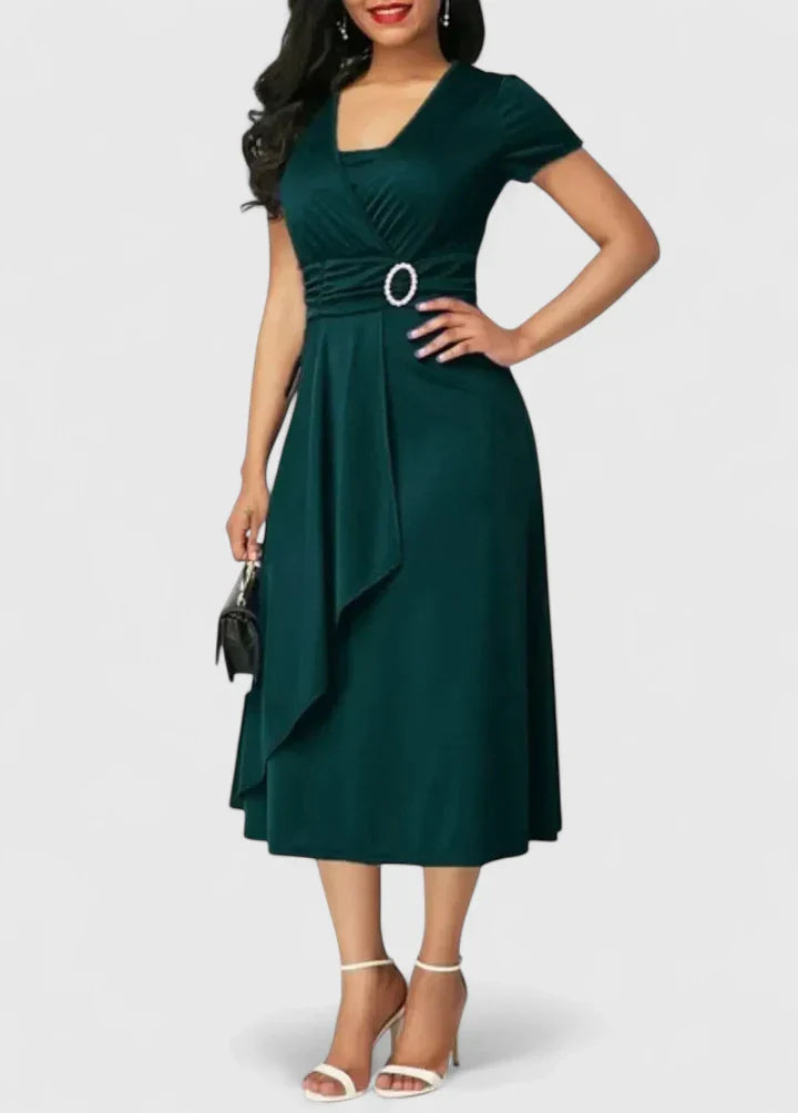Zhyrelle | Élégante Robe Midi
