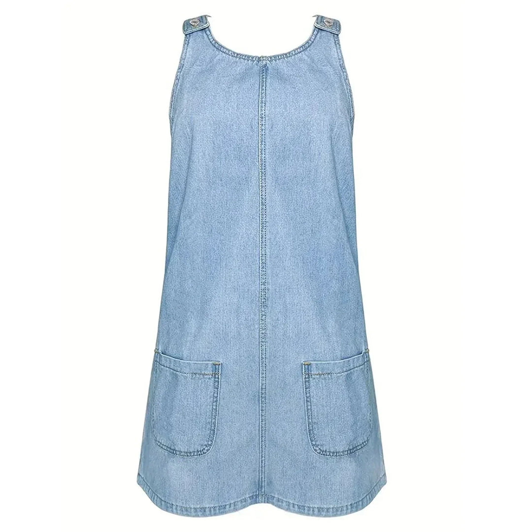 Robe Saylorr™ Style Denim Décontracté