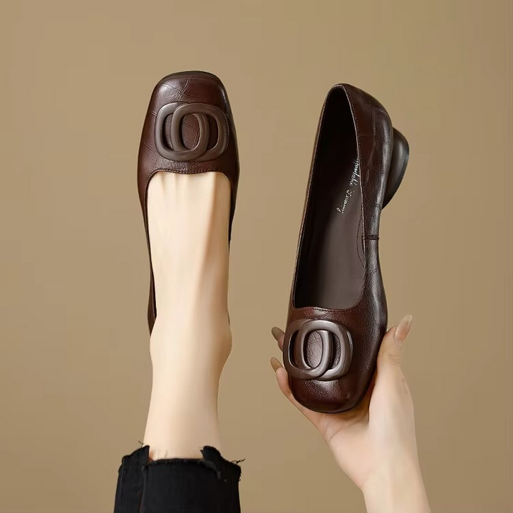 Opium - Ballerines en cuir