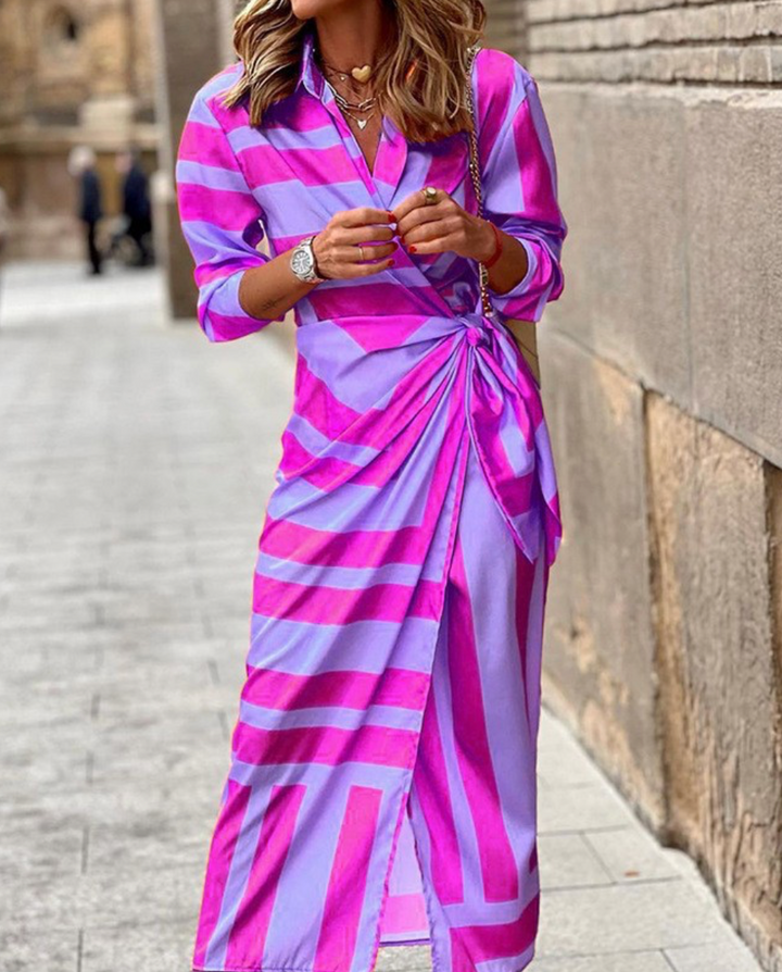 Amelia™ | Imprimé Robe Enveloppante