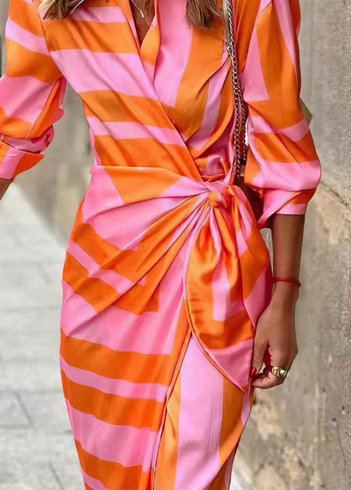 Amelia™ | Imprimé Robe Enveloppante