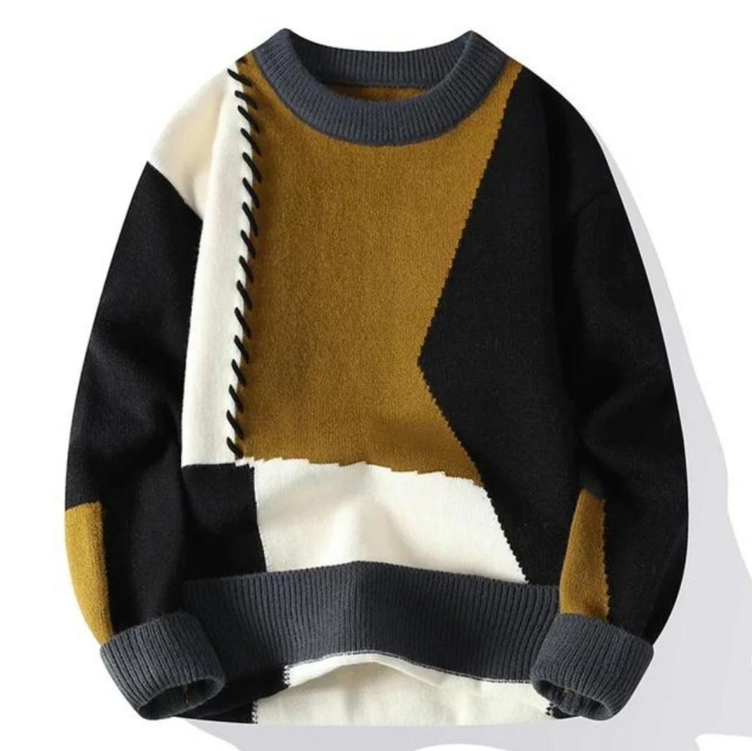Elowen | Pull en Patchwork Douillet Doux