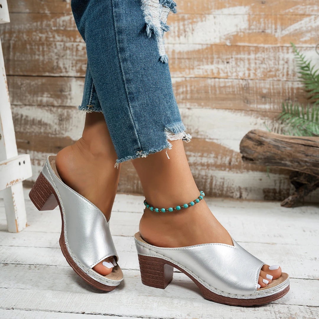 Selena | Baskets à Enfiler Hautes