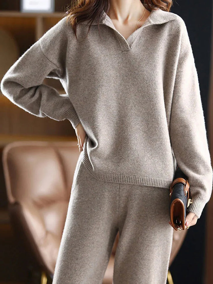 Grace | Ensemble Polo en Tricot
