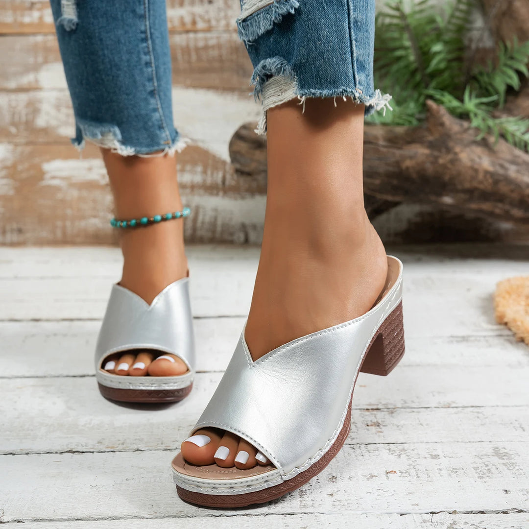 Selena | Baskets à Enfiler Hautes