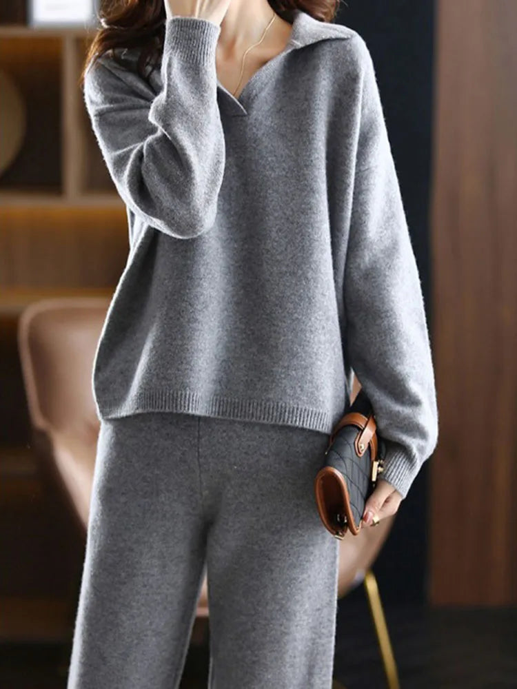 Grace | Ensemble Polo en Tricot