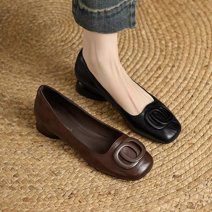 Opium - Ballerines en cuir