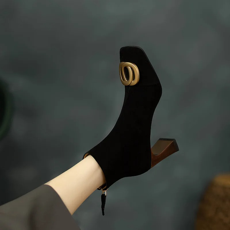 Bottes en Velours d'Opium