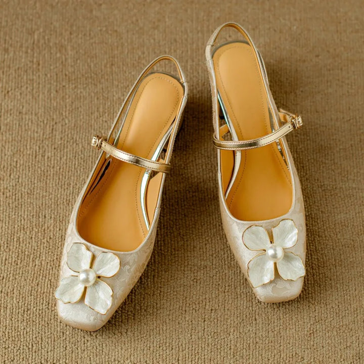 Slingback Pumps by Genine