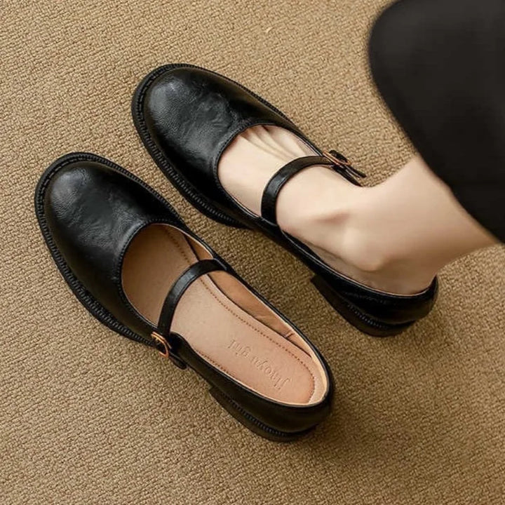 Classiques Confort en Cuir Mary Janes