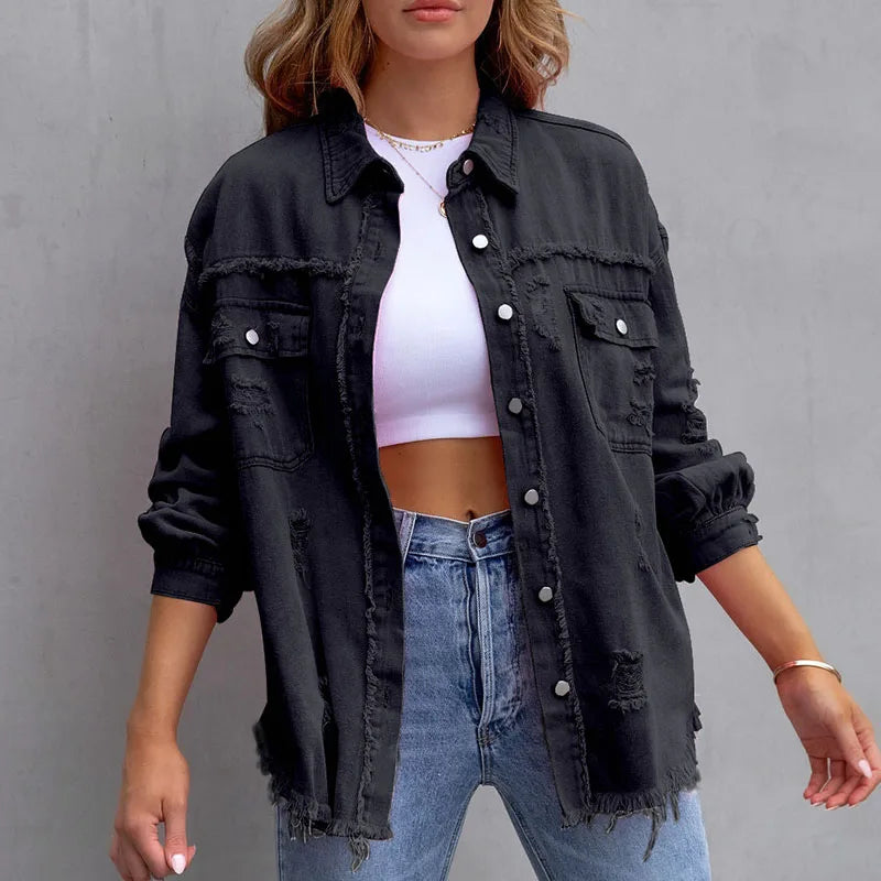 Alya | Veste en Denim de Haute Qualité