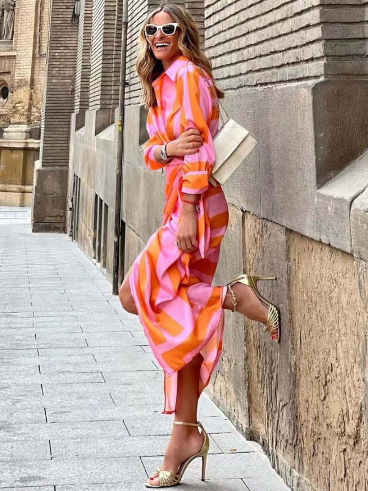 Amelia™ | Imprimé Robe Enveloppante