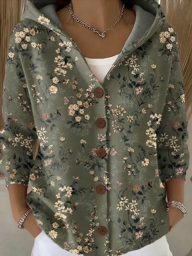 Cassidy | Cardigan Long Artistique et Confortable