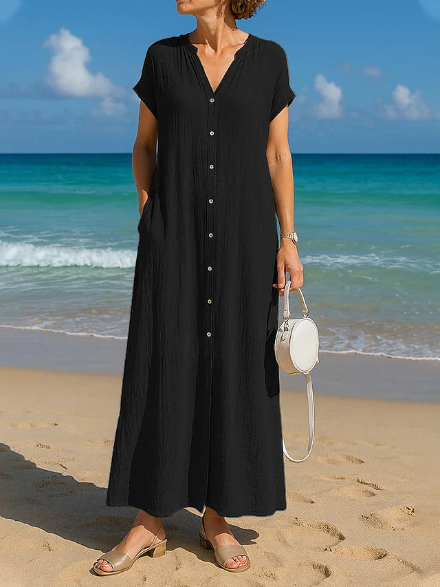 Sybil | Fluide Button-Up Robe