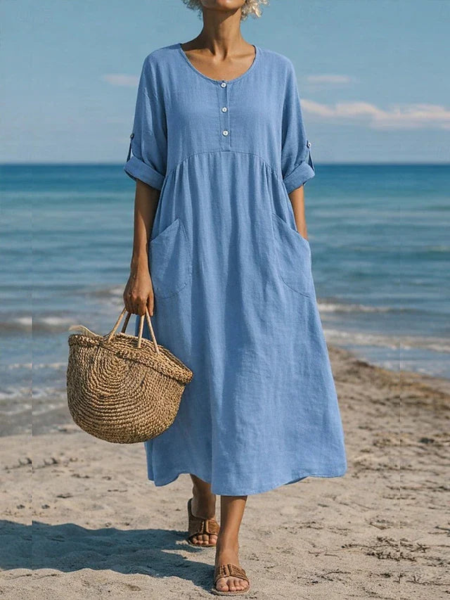 Sylvia | Confortable Midi Dress