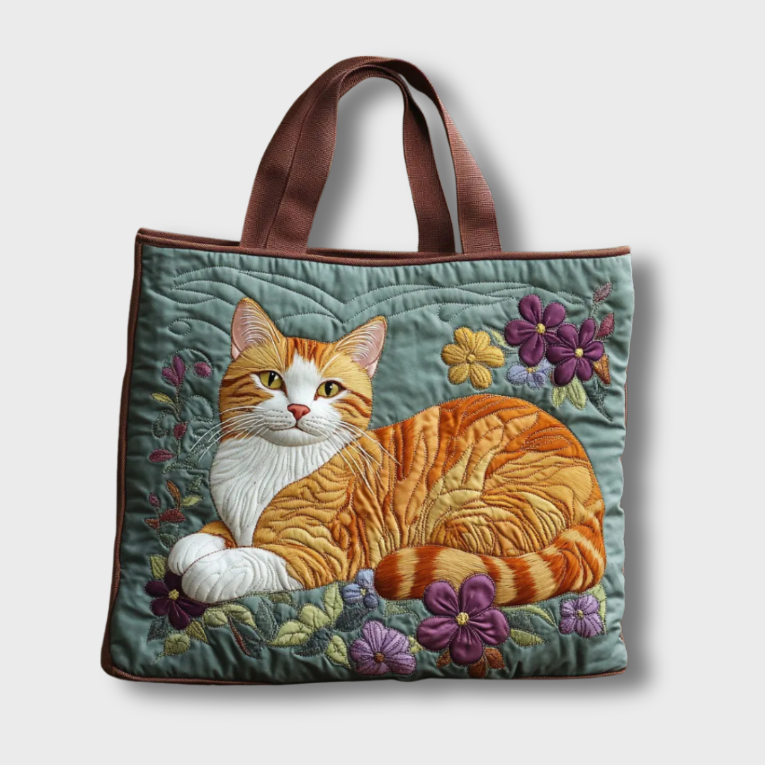Sac de transport fait main en sage - Confort optimal