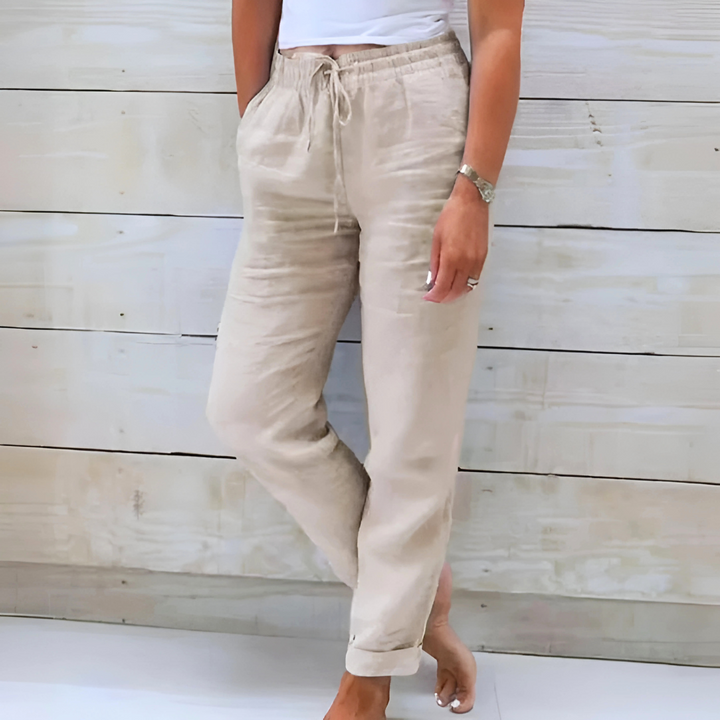 Elowen – Pantalon de détente à cordon