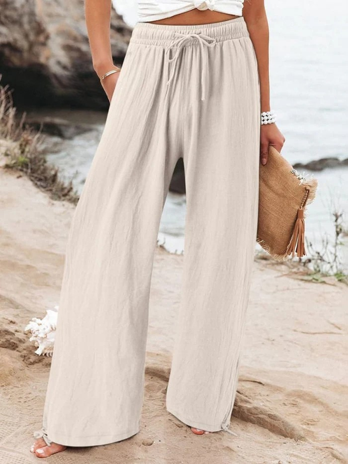 Pantalon large décontracté pour femme