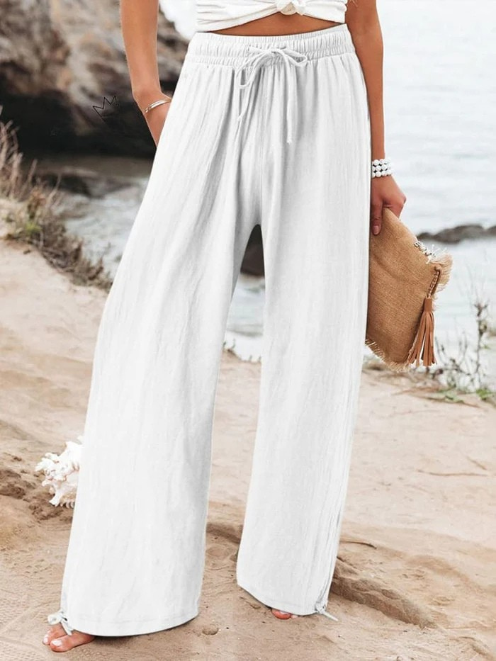 Pantalon large décontracté pour femme