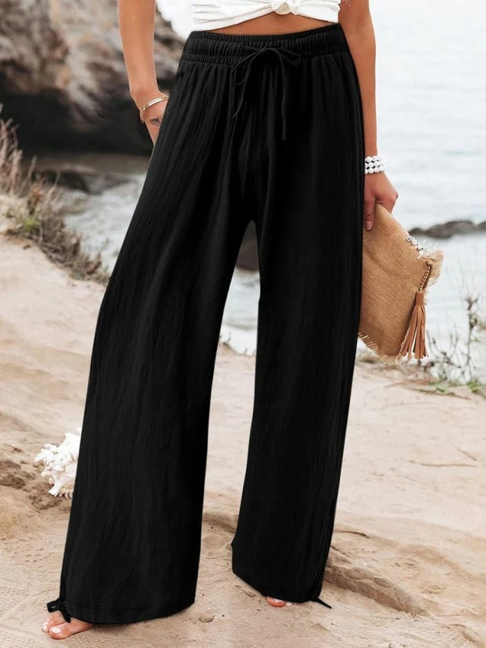 Pantalon large décontracté pour femme