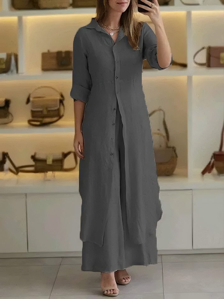 Noelle™ | Élégant Ensemble Deux Pièces