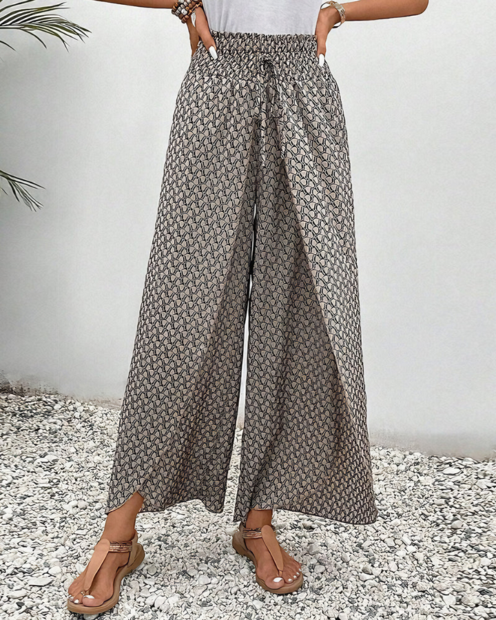 Jessica | Pantalon Large Décontracté