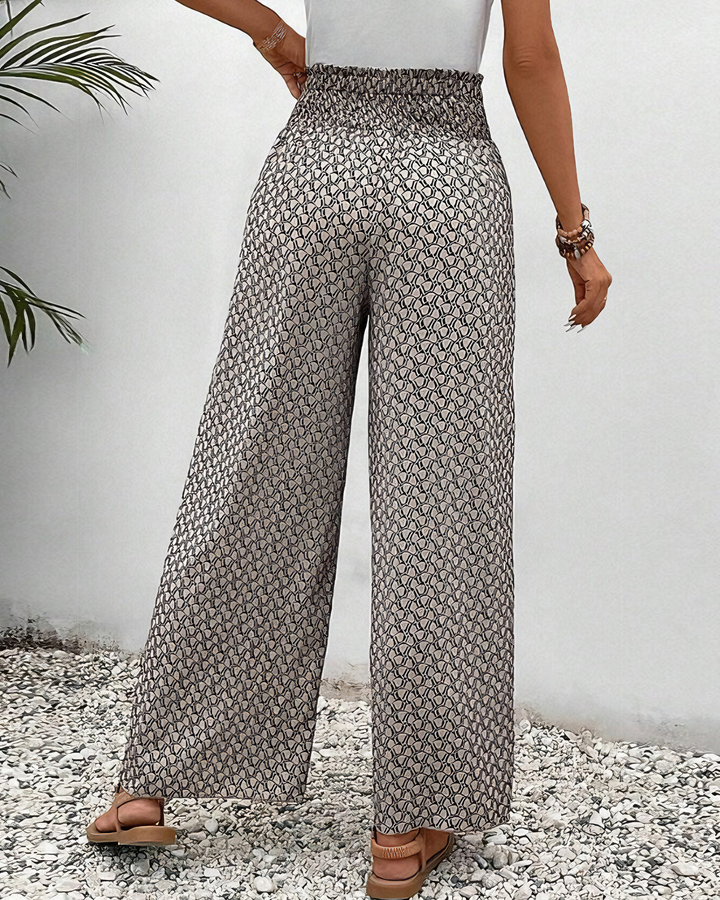 Jessica | Pantalon Large Décontracté