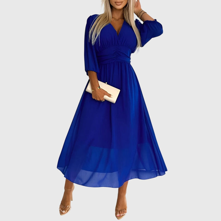 Chloe™ | Légère Robe en Chiffon de Soie