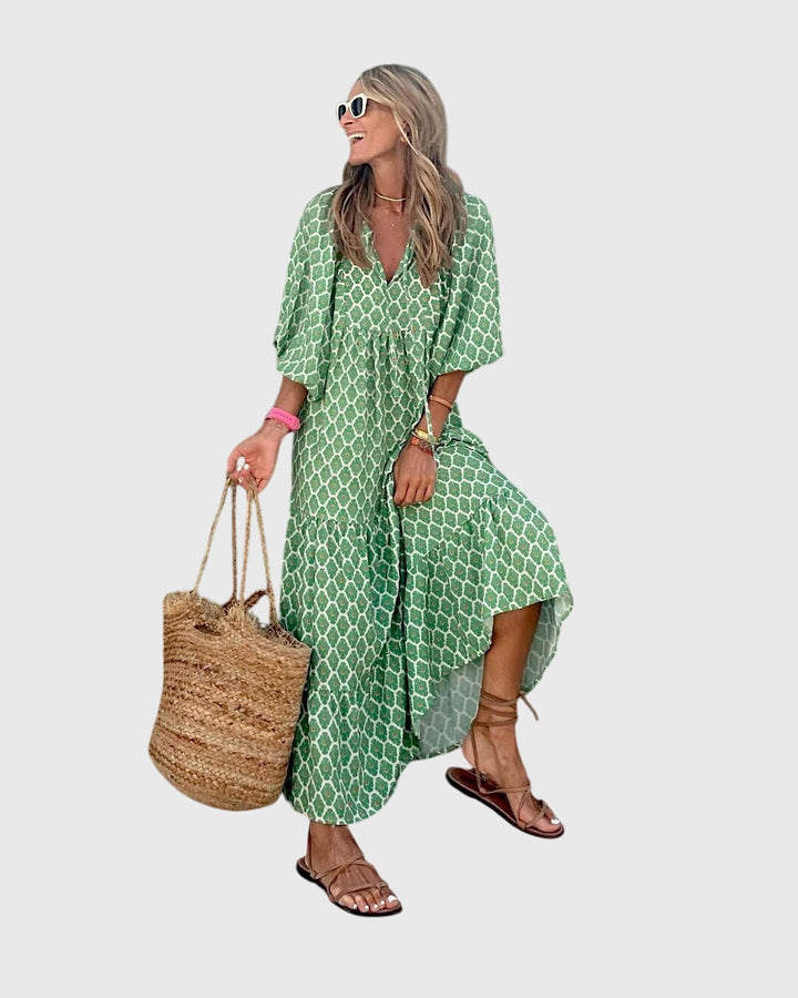 Sarah™ - Bohemian Maxi Robe