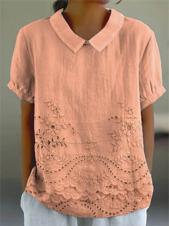 Esly | Floral Embroidered Chemise