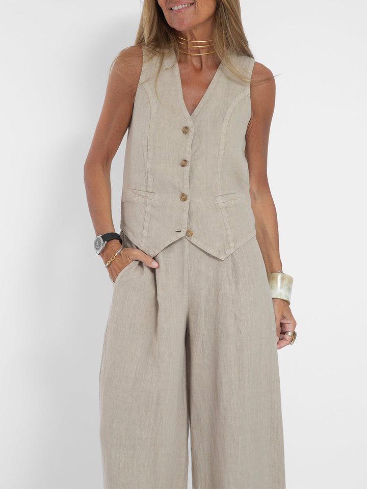 Adrienne™ | Ensemble Veste Ajustée à Deux Pièces