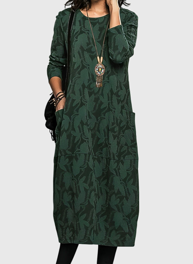 Victoria | Robe Casual à Col Rond