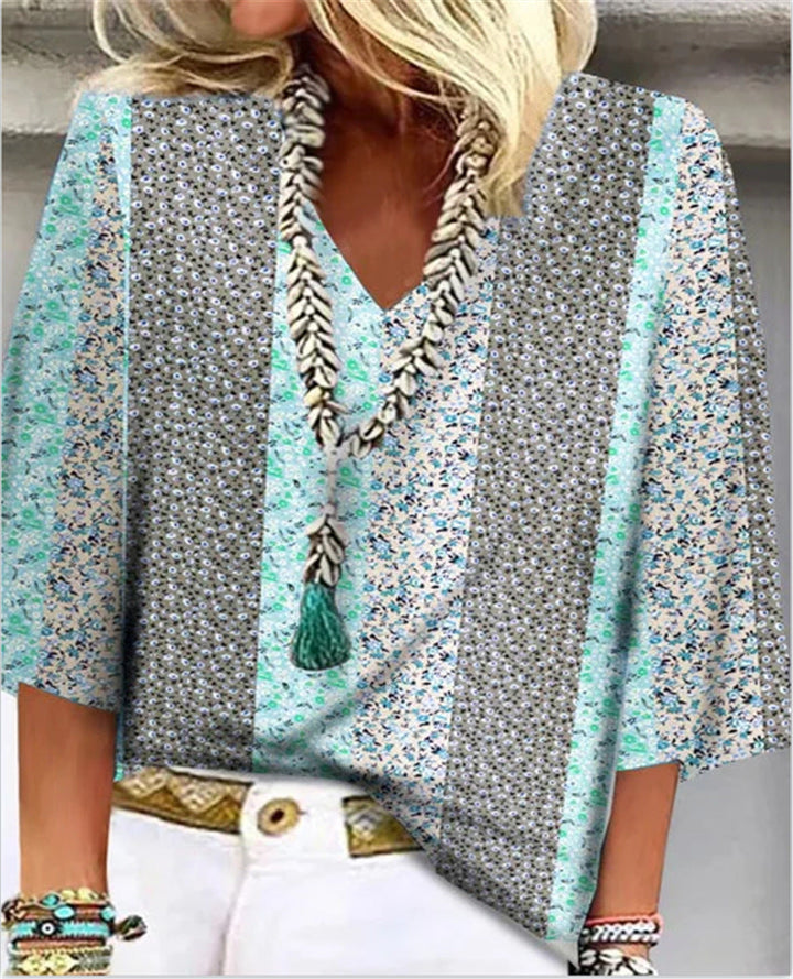 Anika | Floral Breeze Blousee