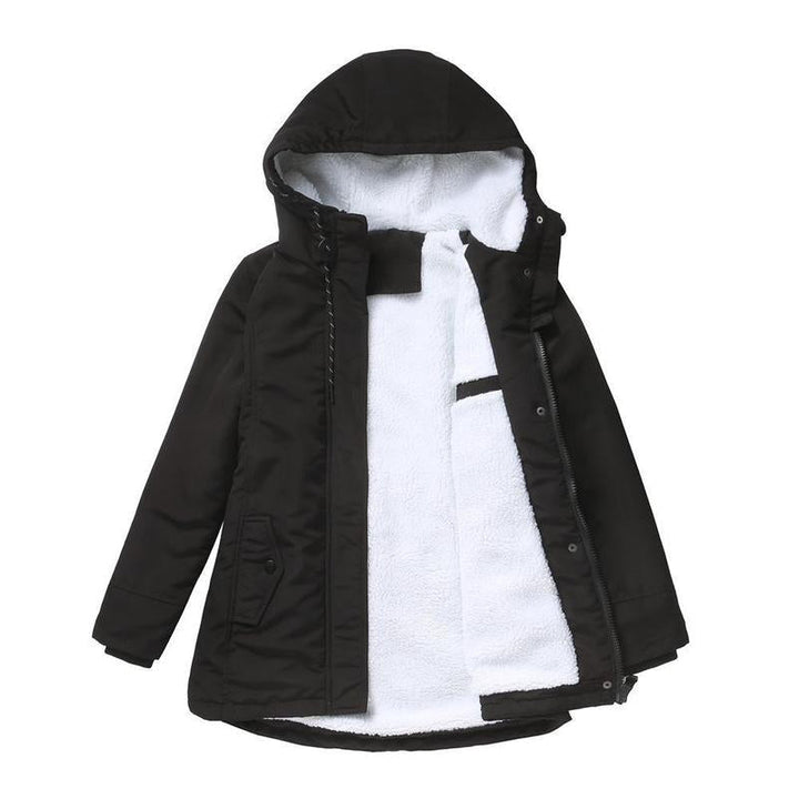 AMINA™ - Manteau d'hiver isolé avec capuche et doublure matelassée pour une chaleur ultime