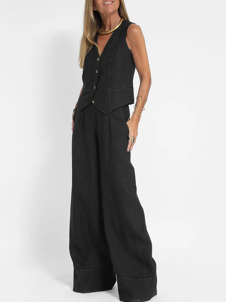 Adrienne™ | Ensemble Veste Ajustée à Deux Pièces