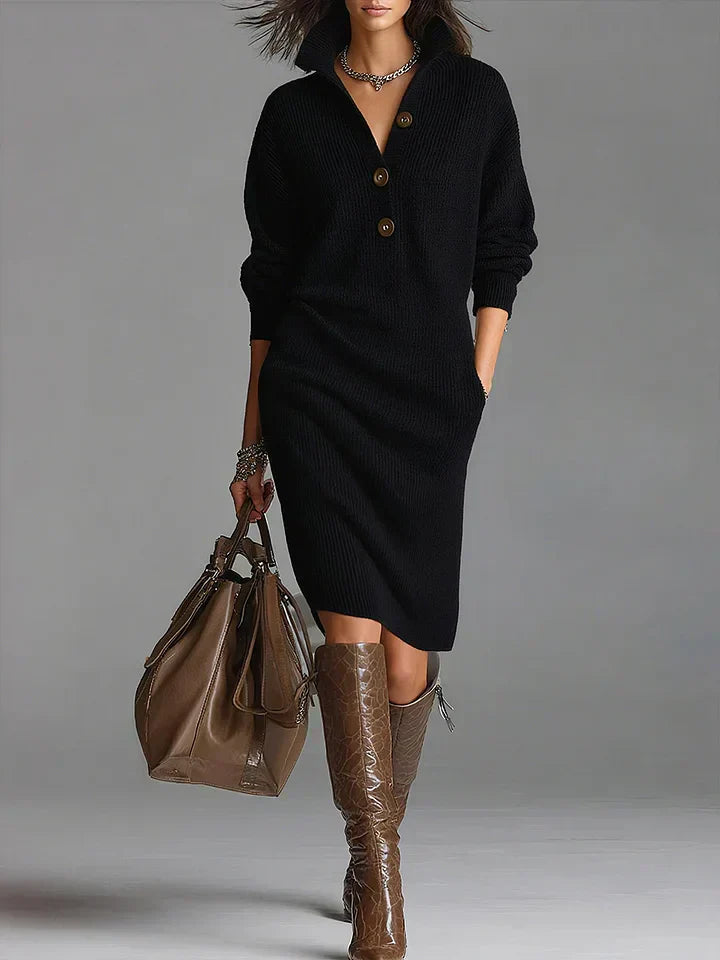 Judi | Élégante Robe Pull