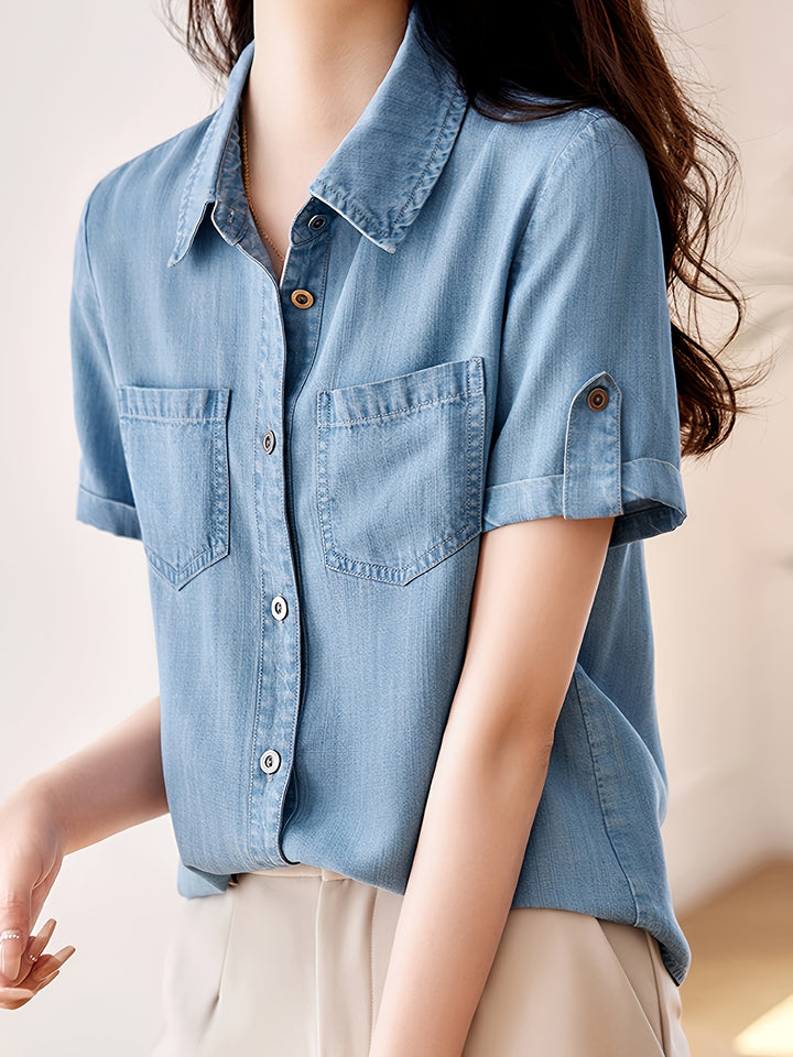 Lara | Chemise en Denim de Haute Qualité