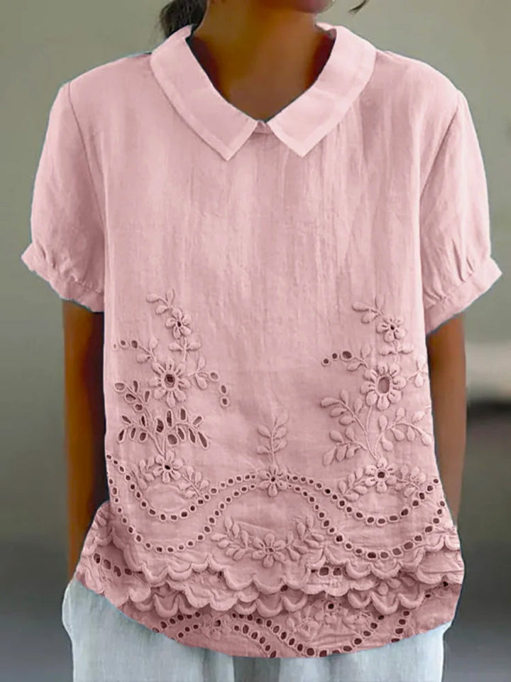 Esly | Floral Embroidered Chemise