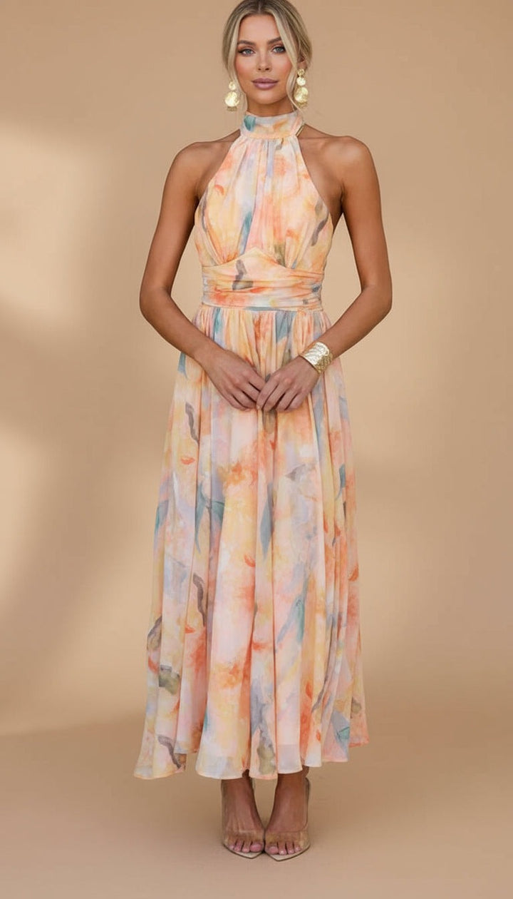 Abigail™ | Maxi Robe à Imprimé