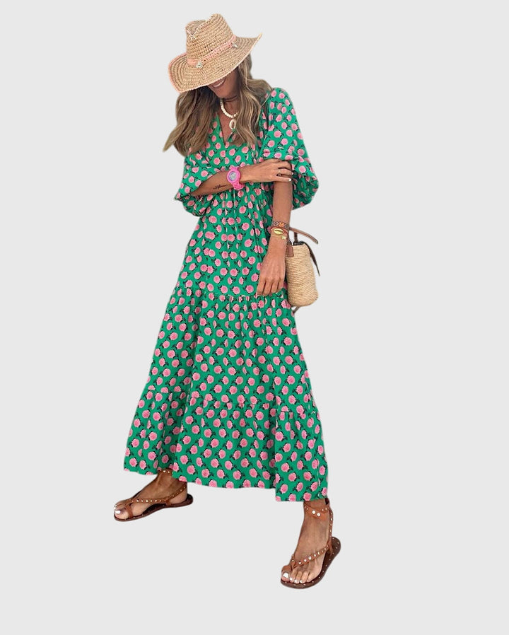 Sarah™ - Bohemian Maxi Robe
