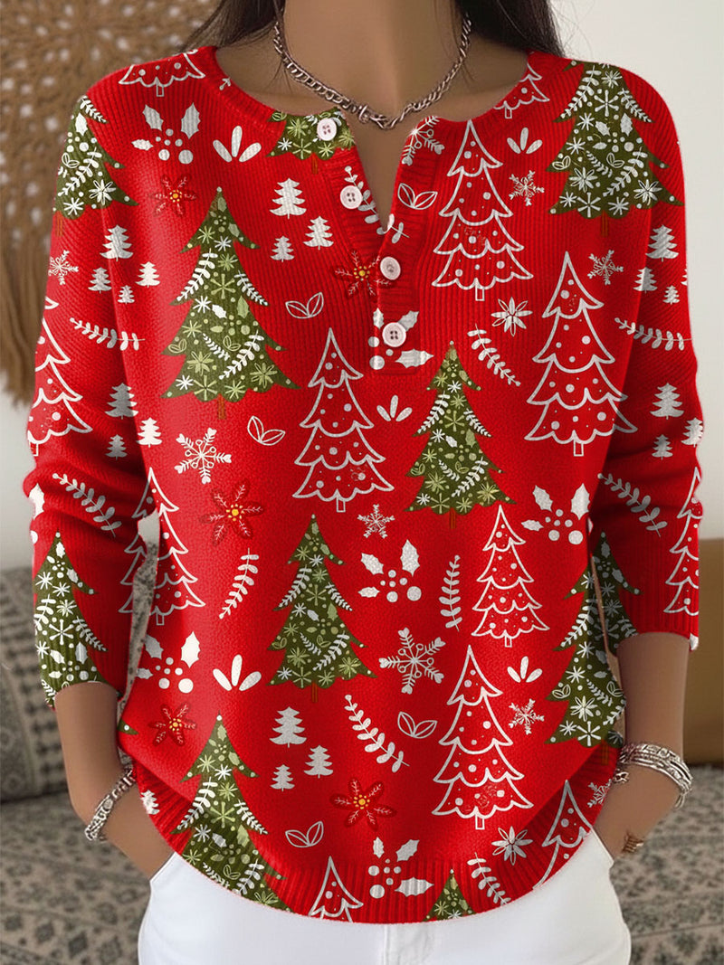 Nocchi - Pull de Noël à Boutons