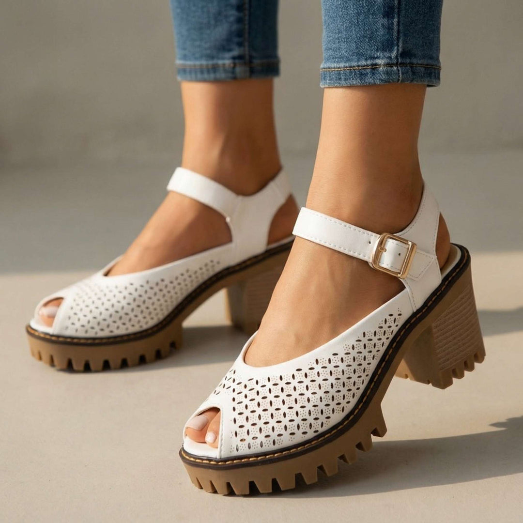 Sandales à Talons Chunky Larissa