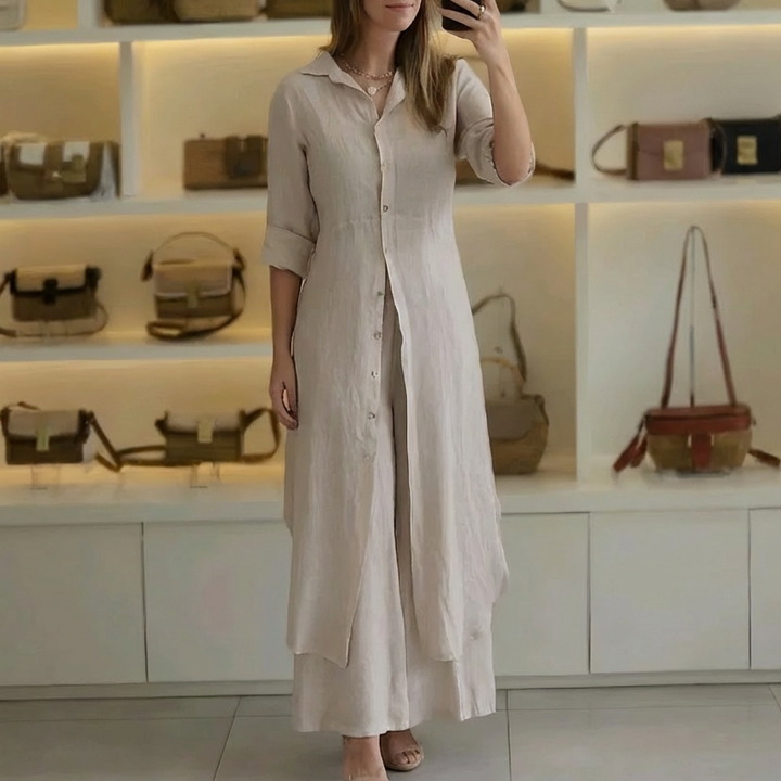 Noelle™ | Élégant Ensemble Deux Pièces