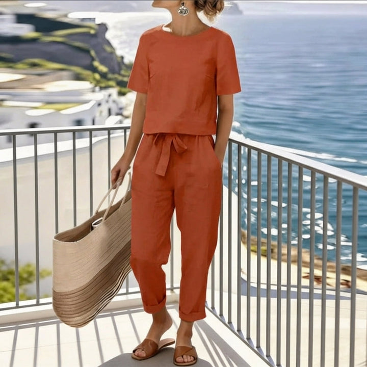 Sabine™ | Élégant Ensemble Deux Pièces