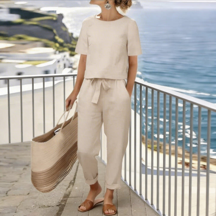 Sabine™ | Élégant Ensemble Deux Pièces