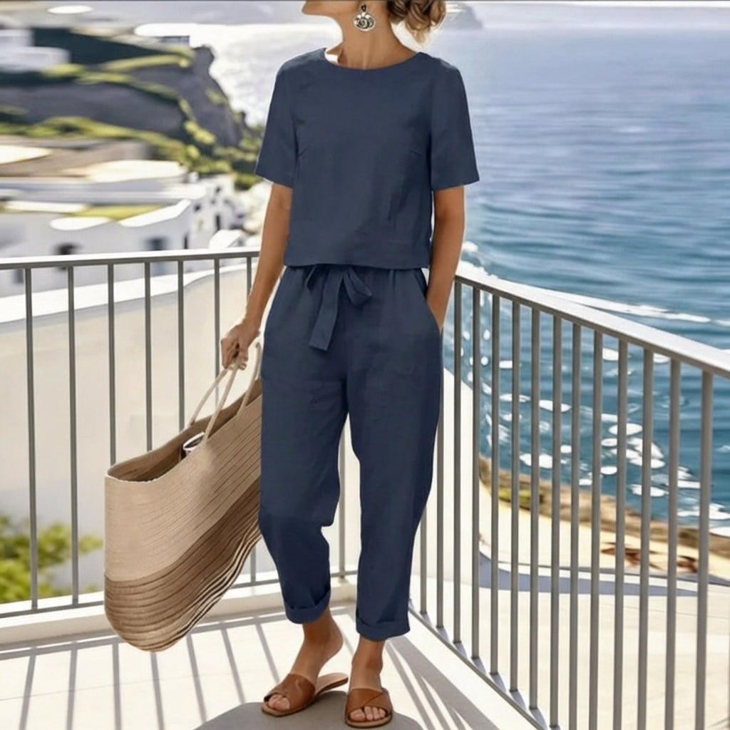 Sabine™ | Élégant Ensemble Deux Pièces