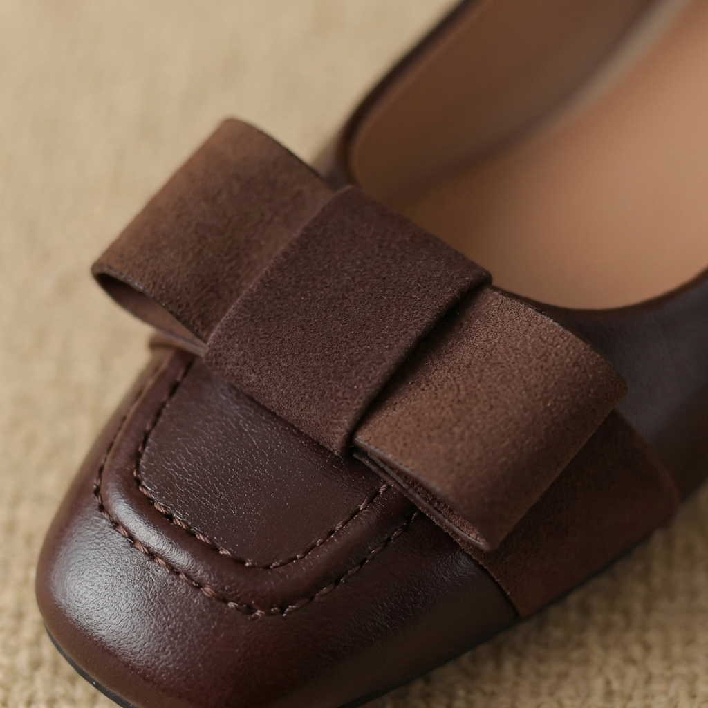 Ballerines en Cuir Camille