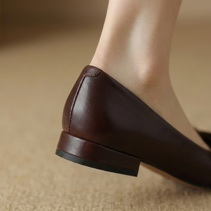 Ballerines en Cuir Camille