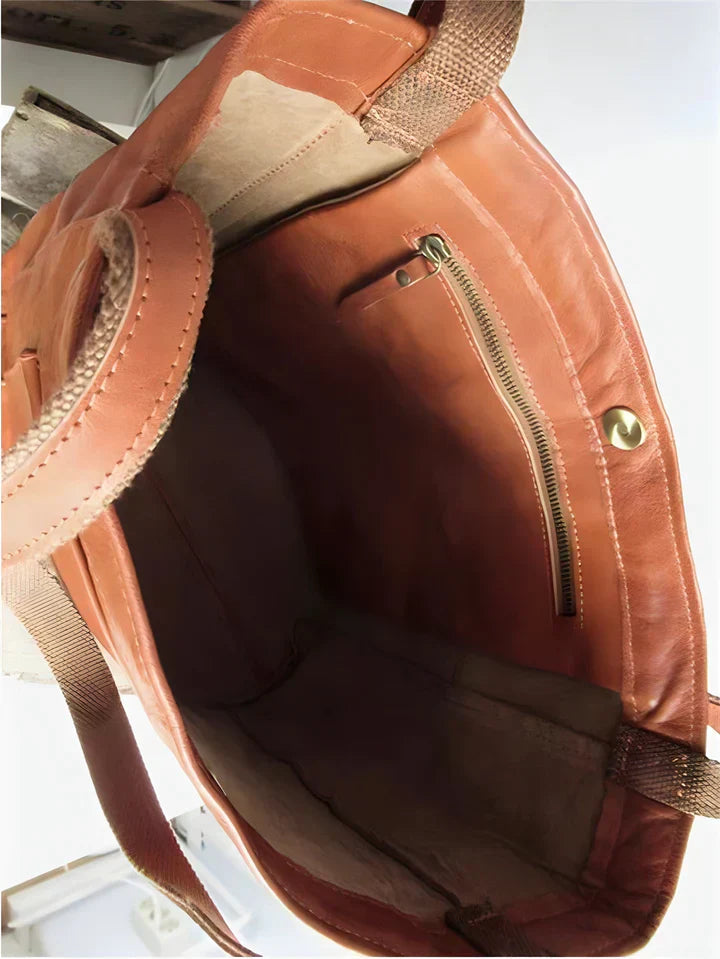 Yasmine – Sac en cuir classique