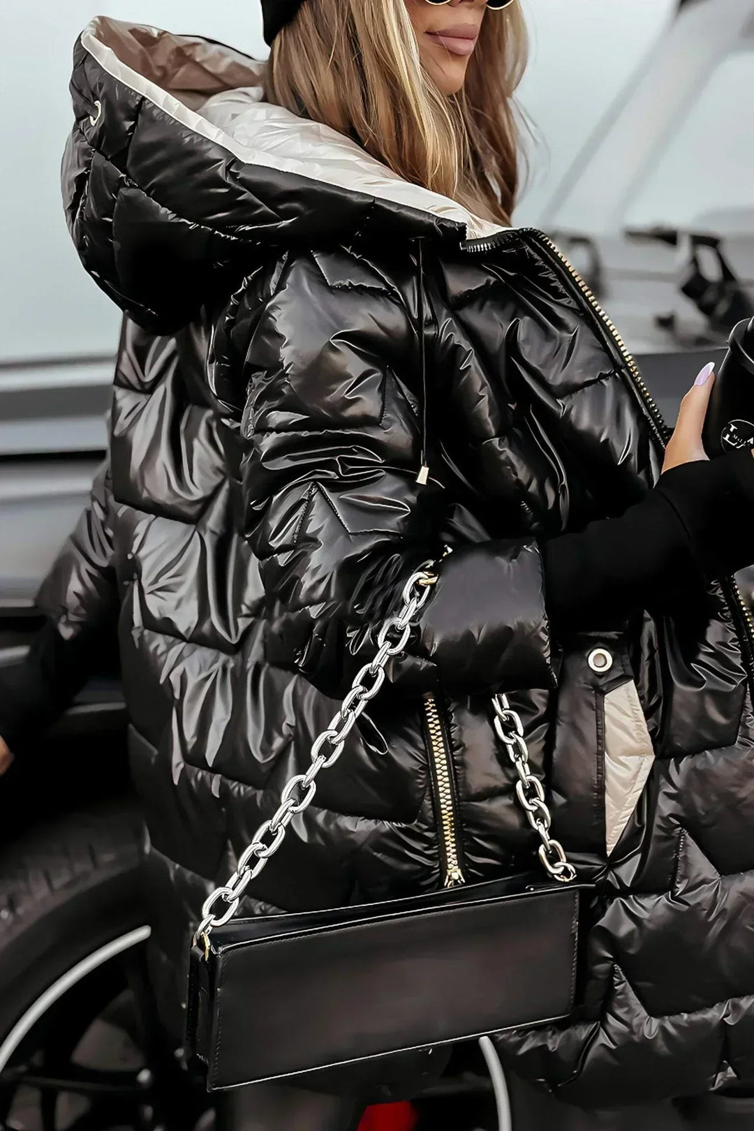 Veste Longue Matelassée Lina — Élégance Chic et Chaleur Légère